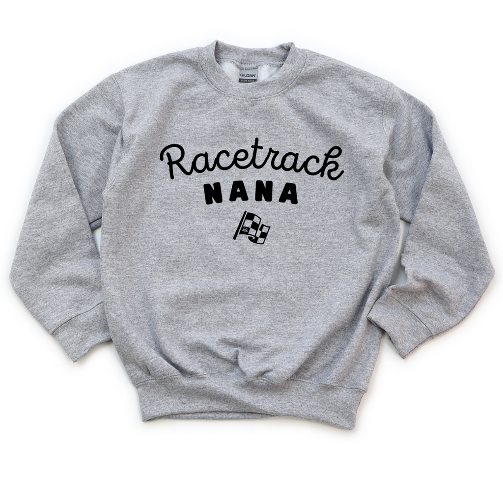 Highline Clothing Racetrack Nana Sweatshirt -  Gray