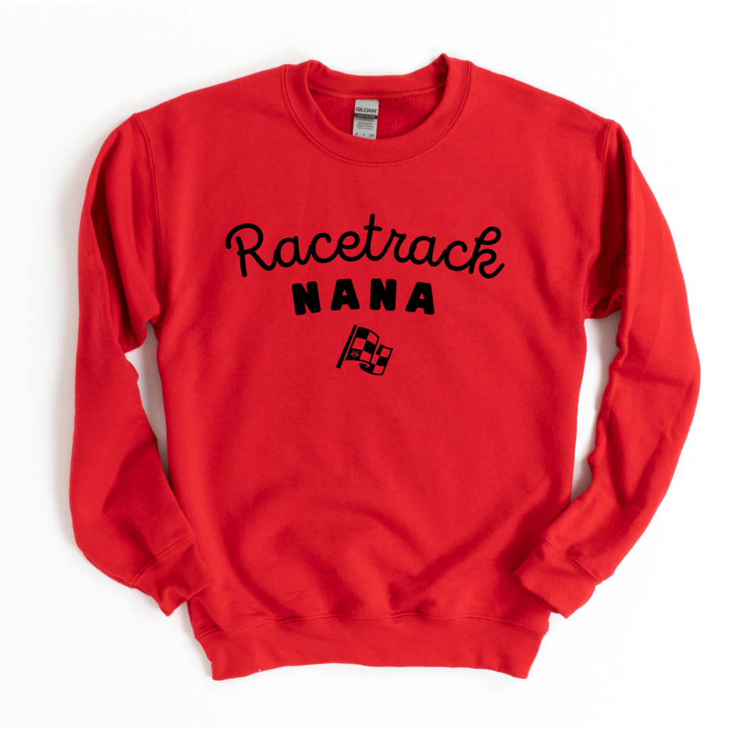 Highline Clothing Racetrack Nana Sweatshirt - Red