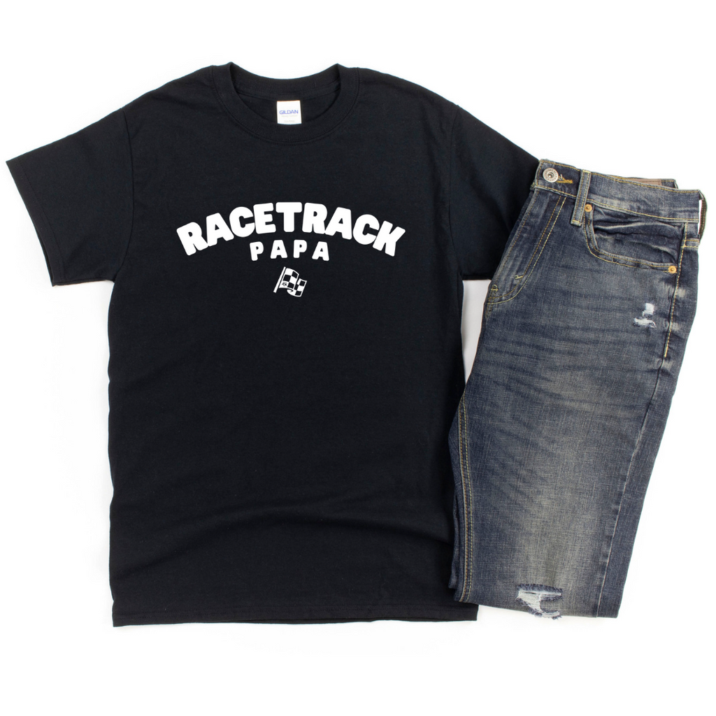 Highline Clothing Racetrack Papa Graphic Tee - Black