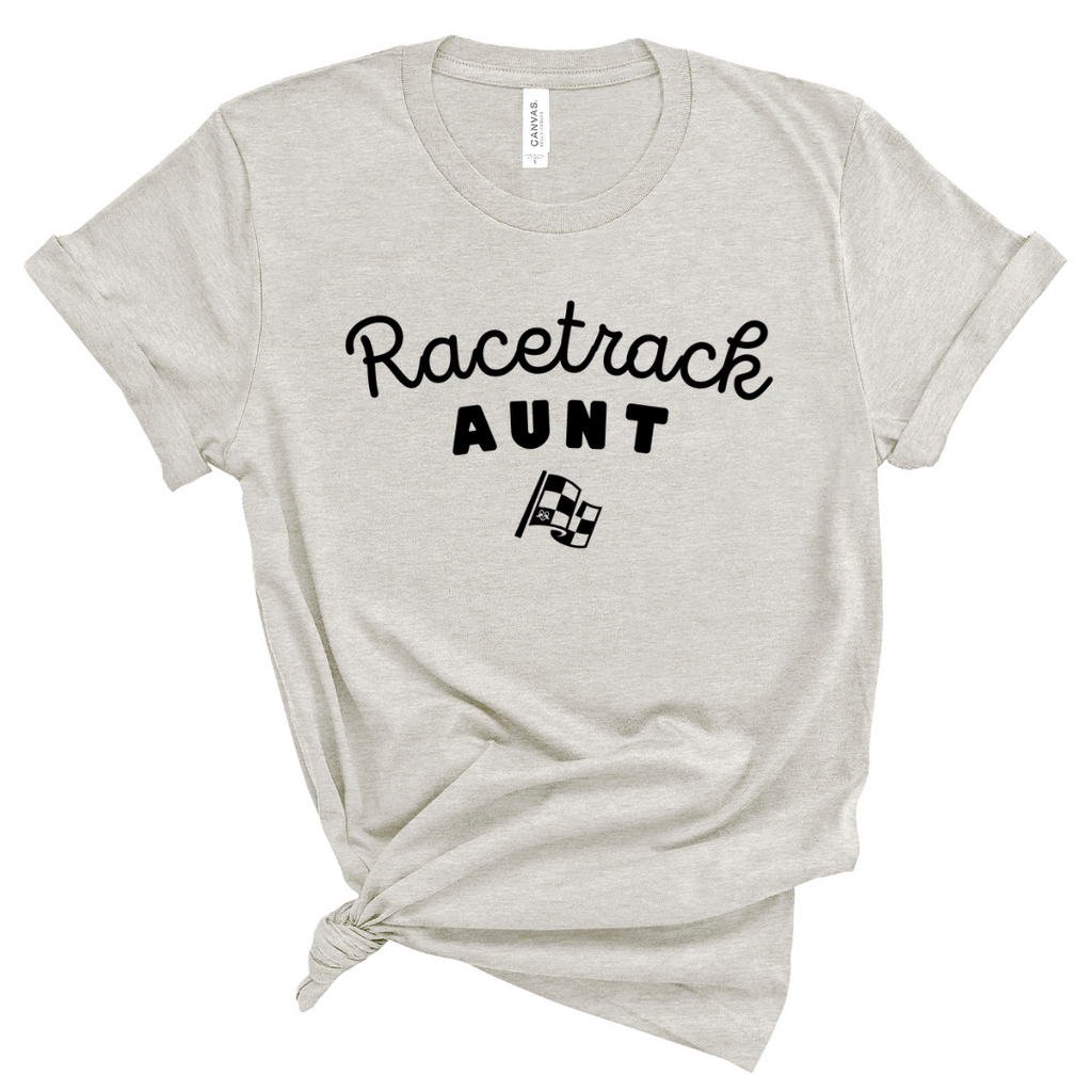 Highline Clothing Racetrack Aunt Graphic Tee - Dust