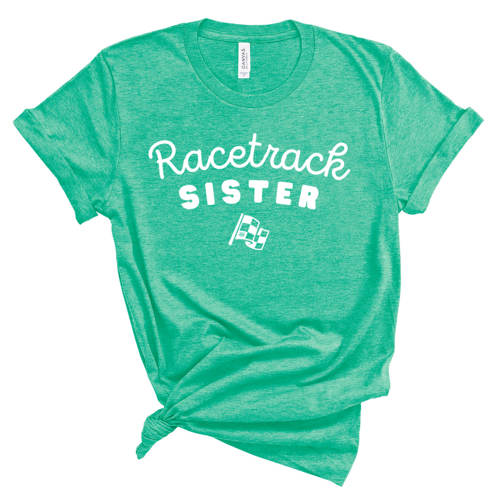 Highline Clothing Racetrack Sister Graphic Tee - Green