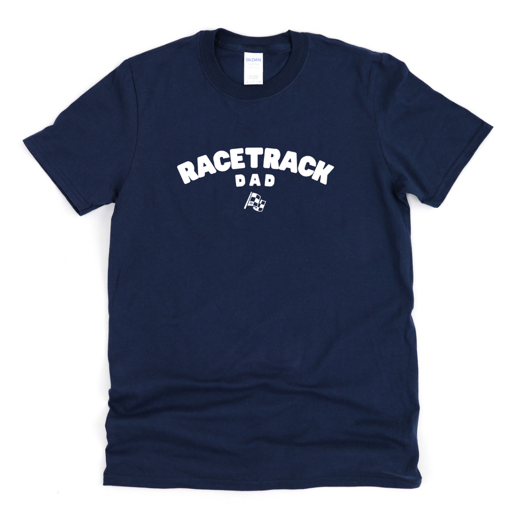 Highline Clothing Racetrack Dad Graphic Tee - Navy
