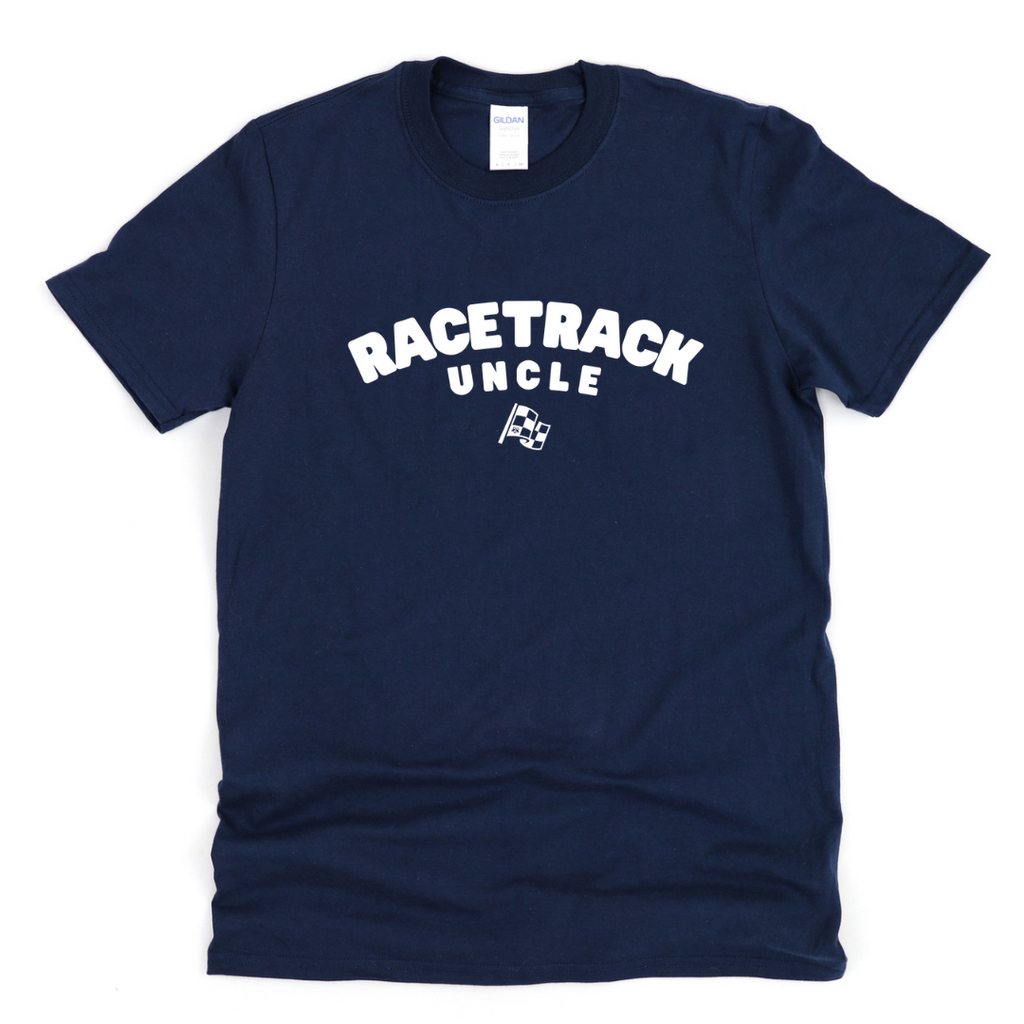 Highline Clothing Racetrack Uncle Graphic Tee - Navy