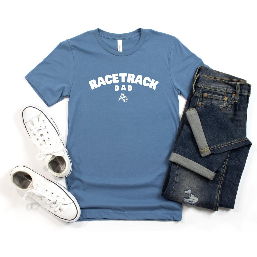 Highline Clothing Racetrack Dad Graphic Tee - Slate